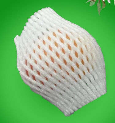 White Yellow EPE Foam Plastic Fresh Fruit Packing Net For Mango