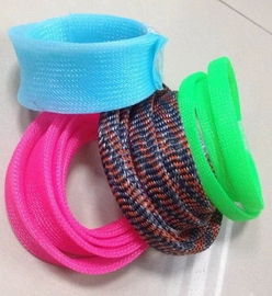 PET Expandable Braided Sleeving For Cable Protecting  SGS UL Certificate