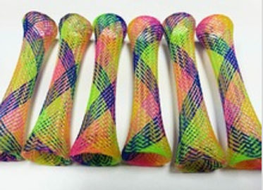 Kitty Boinks Kolorowe rurki z elastycznej siatki Zabawki dla kotów Produkty dla zwierząt domowych